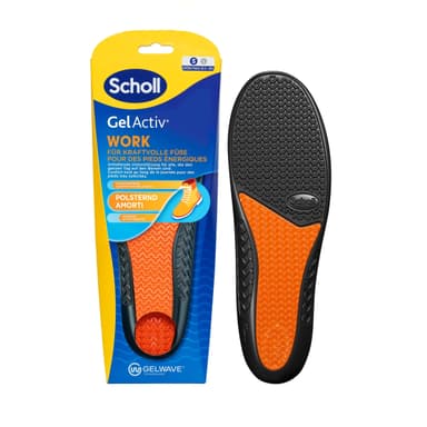 Semelles Scholl GelActiv Work - Taille S, pointure 35,5 à 40,5 - Amazon