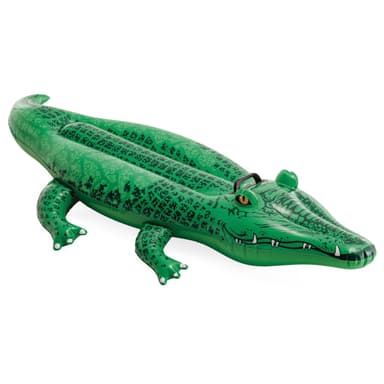 Bouée Crocodile à chevaucher Intex - 168X86cm - Amazon