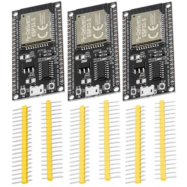 Lot de 3 composants AZDelivery ESP-32S Dev Kit C - non soudé / WiFi / CH340 (Vendeur tiers) - Amazon
