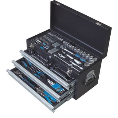 Boite à outils - 108 outils, 3 tiroirs - Millmatpro