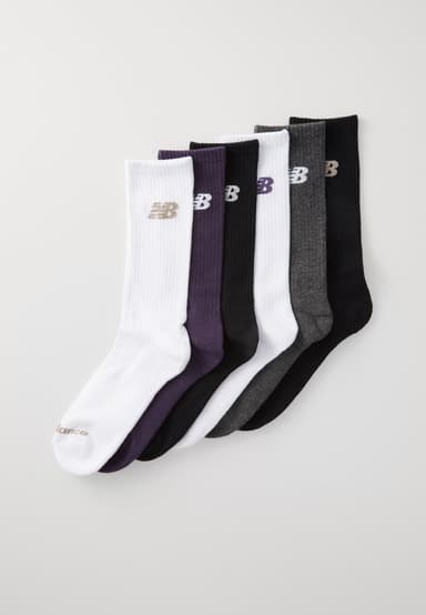 Chaussettes de sport New Balance Performance Crew Pack de 6 - du 35 au 46 - Privé By Zalando