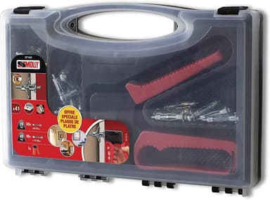 Kit de 40 Chevilles Métal + Pince Molly - 30 Chevilles Métal 4 x 33mm, 10 Chevilles Métal 5 x 36mm - Amazon