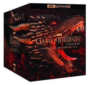 Coffret Blu-ray 4K Game of Thrones (Le Trône de Fer) - L'Intégrale des saisons 1 à 8 - Amazon