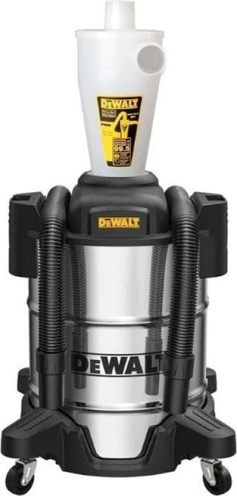 Séparateur de poussière cyclonique DeWalt 38L DXVCS003 cuve Inox - Galaxus