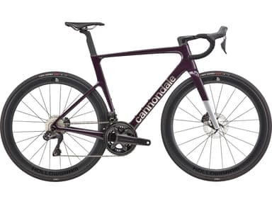 Vélo de route Cannondale SuperSix Evo Hi-Mod 2 - Tinted purple, 48 à 56cm - Biker Boarder