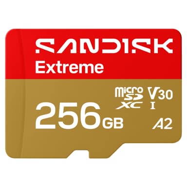 Carte microSD Sandisk Extreme 256 Go - Amazon