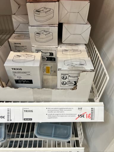 Batterie de rechange pour la visseuse/perceuse Trixig d’Ikea - Pacé (35) - IKEA