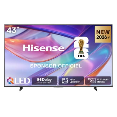 TV 43" Hisense 43E7DS - QLED 4K, 108 cm - Amazon