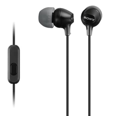 Ecouteurs Intra-auriculaires avec Microphone Sony MDR-EX15APB - Noir - Amazon