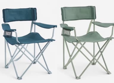 Chaise de camping Quechua - avec accoudoir, pliante et confortable, 2 coloris - Decathlon