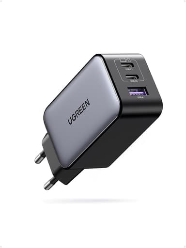 Chargeur USB C Ugreen Nexode 65W Rapide 3 Ports GaN Prise USB C (vendeur tiers) - Amazon