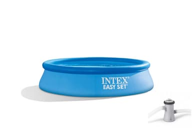 Piscine Autoportante Ronde Intex Easy Set - 2,44x0,61m, avec Épurateur - Castorama