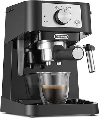 Machine à Café Expresso Delonghi EC 260.BK Stilosa - 15 Bar, Boisson Lactée - Electro Dépôt