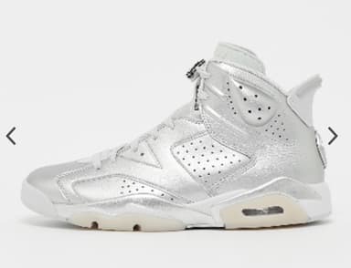 Baskets Nike air Jordan 6 Retro x Paris Saint-Germain "Metallic Silver" - Tailles du 41 au 45 - Snipes