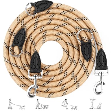 Laisse Chien Aystkniet - 3m x 12 mm, Réglable 3 Points (Vendeur Tiers) - Amazon