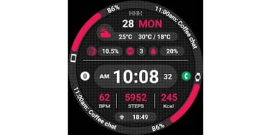 Cadran HMK WD048 gratuit sur Wear OS (Dématérialisé - Google Play) - Google Play