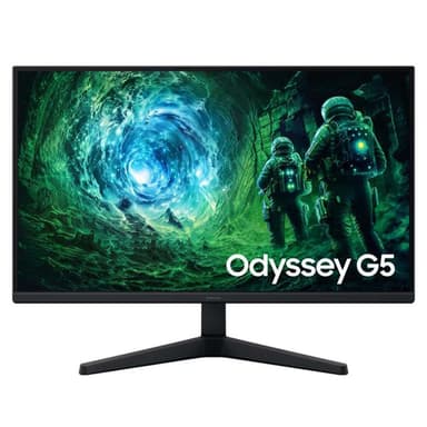 Ecran PC Gaming 27" Samsung Odyssey G5 LS27FG530EUXEN - QHD IPS, 200 Hz, Freesync Premium, 1 ms (via 40€ sur la carte de fidélité) - Carrefour