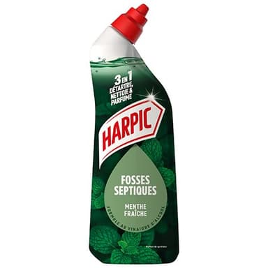 Nettoyant fosses septiques Harpic Gel WC - 3 en 1, 750ml - Amazon