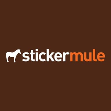Lot de 50 Stickers Personnalisés - 76x76mm - Stickermule