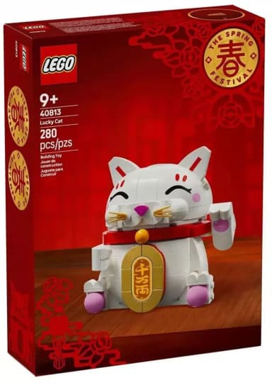 Sélection de Jouet Lego en promotion Ex: Le Chat porte-bonheur 40813 - Carrefour