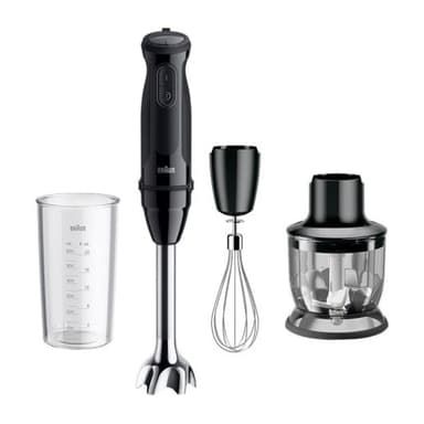 Mixeur plongeur multifonctions Braun MultiQuick 5 MQ50202M - 1000W, avec 3 accessoires (via 15€ d'ODR) - Electro Dépôt