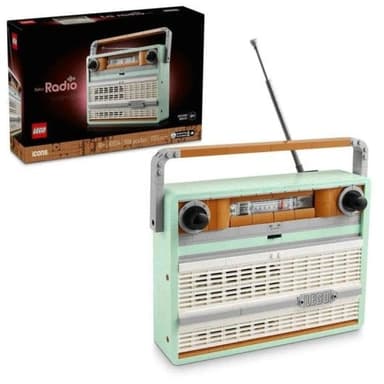 Lego Icons 10334 La Radio Rétro - Fnac