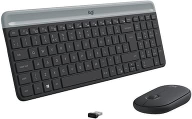 Clavier Logitech MK470 & Souris sans fil (Via 20€ ODR) - E.Leclerc