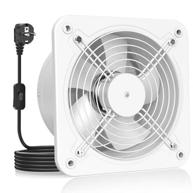 Extracteur d'air 200mm HG Power Silencieux avec Clapet antiretour et Régulateur de vitesse (vendeur tiers) - Amazon