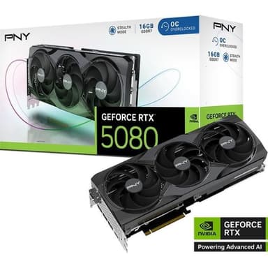 Carte graphique PNY GeForce RTX 5080 - 16 Go - Cdiscount