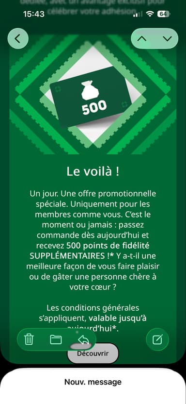 [Membres] 500 points de fidélité offerts pour tout commande - Lego