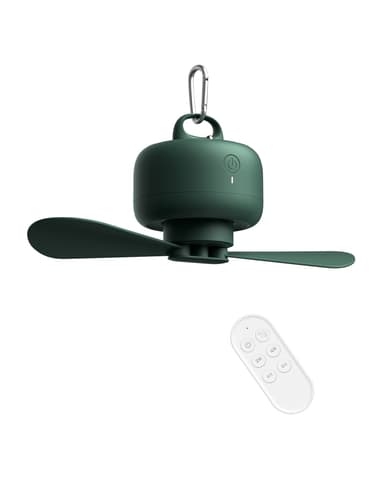 Ventilateur de Camping Jisulife 8000 mAh - Rechargeable USB-C, télécommande, autonomie 25 h, 4 vitesses (Vendeur Tiers) - Amazon
