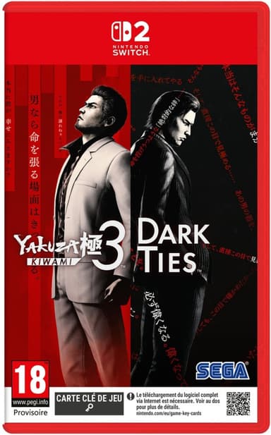 Yakuza Kiwami 3 & Dark Ties Nintendo Switch 2 - Micromania Zing