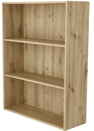 [Lidl+] Bibliothèque Livarno Liverpool - 105x81x28cm, Imitation Chêne ou Blanc (Via Coupon) - Lidl