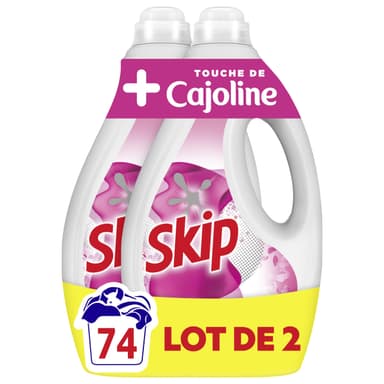 Lessive Liquide Skip Tout en 1 Touche de Cajoline, 74 Lavages - Amazon