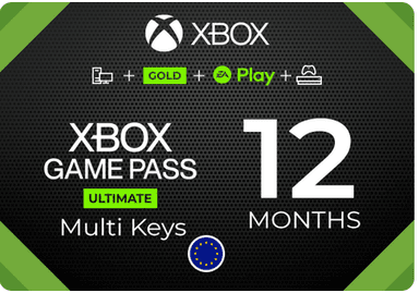 [Compte sans abonnement actif] Abonnement 12 mois au Xbox Game Pass Ultimate (13 mois à 155.40€/15 mois à 165.82€ - Dématérialisé) - Gamivo