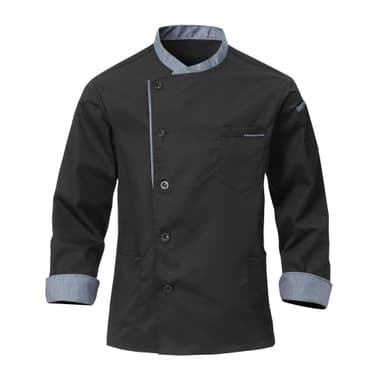 Veste de Cuisine Professionnelle Unisexe Manches Longues CoXuantion (Vendeur tiers) - Amazon