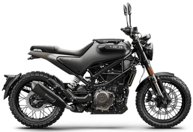 Moto Husqvarna Svartpilen 401 2023 - 373 cm³, 44ch, permis A2, ABS Bosch, suspensions WP Apex - Compte Tours Motos