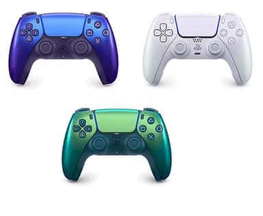 Manette Sony DualSense PS5 Chroma pour PS5, PC, MAC et Mobile - Indigo ou Pearl ou Teal, Plusieurs coloris (56,99€ pour les abonnés PS+) - PlayStation Direct