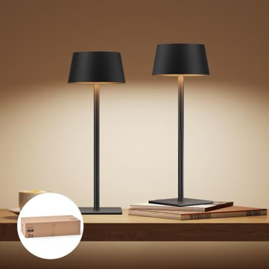 Lot de 2 Lampes de Table Solaire d'Extérieur Philips - LED, sans fil, tactile (Vendeur Tiers) - Amazon