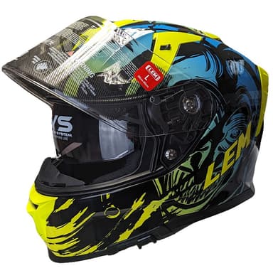 Casque Moto Lem Vzn Joker - Taille XL ou 2XL - Outlet Moto