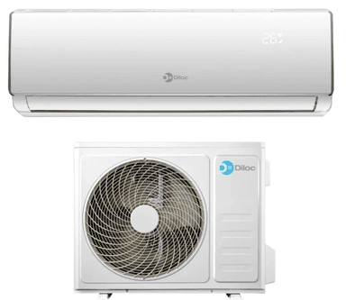 Climatiseur monosplit Diloc Miami 12000 BTU - R-32, Wi-Fi intégré, A++/A+++, mode froid/chaud - ClimaConvenienza