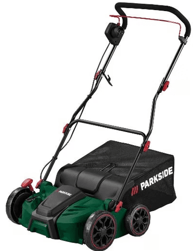 Scarificateur Aérateur Électrique filaire Parkside PELV 1800 C3 - 50L, 600m², 1800W - Lidl