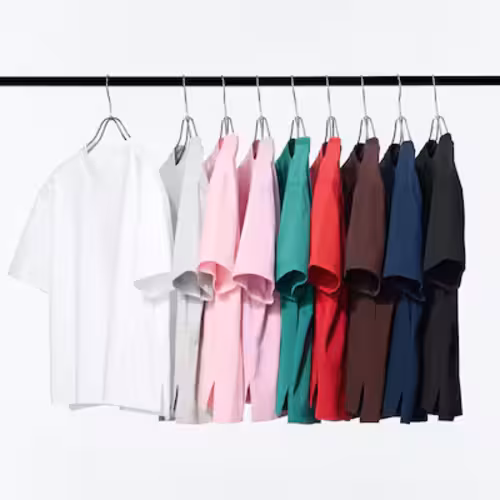 T-Shirt Uniqlo AIRism - en Coton, Technologie DRY, Coupe Relax Carrée, Col Rond Côtelé, 8 Coloris Disponibles, Tailles du XXS au XXL - Uniqlo
