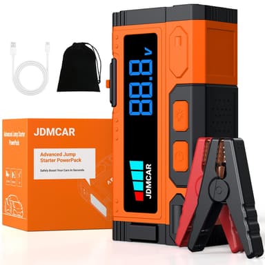 Booster Batterie Jdmcar 10000A - 14,8V, Jump Starter, avec LED, Booster Pinces Intelligentes (Vendeur Tiers) - Amazon