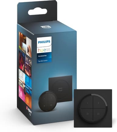 Bouton Télécommande Philips Hue Tap Dial Switch - Noir & Blanc - Amazon