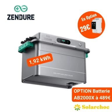 Pack SolarFlow 800 Plus 1,92 kWh avec Batterie 1,92kWh intégrée - Solarchoc