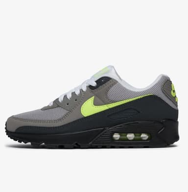 Chaussures Nike Air Max 90 "Neon" - Gris du 36.5 au 44.5 - Sivasdescalzo