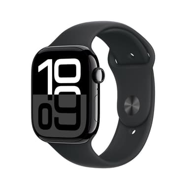 Montre connectée Apple Watch Series 10 - GPS, 46mm, Boîtier en Aluminium, Noir de Jais (Sélection de magasins) - Fnac