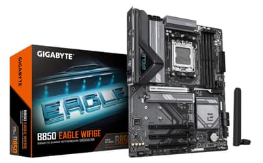 Carte Mère Gigabyte B850 Eagle WIFI6E - AMD Ryzen 9000 Series CPUs, VRM numérique 8+2+2 Phases, jusqu'à 8200MHz DDR5 - Amazon