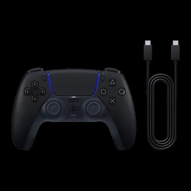 Manette sans fil DualSense PS5 - Midnight Black & câble USB pour PC (52,24€ pour les abonnés PS+) - PlayStation Direct